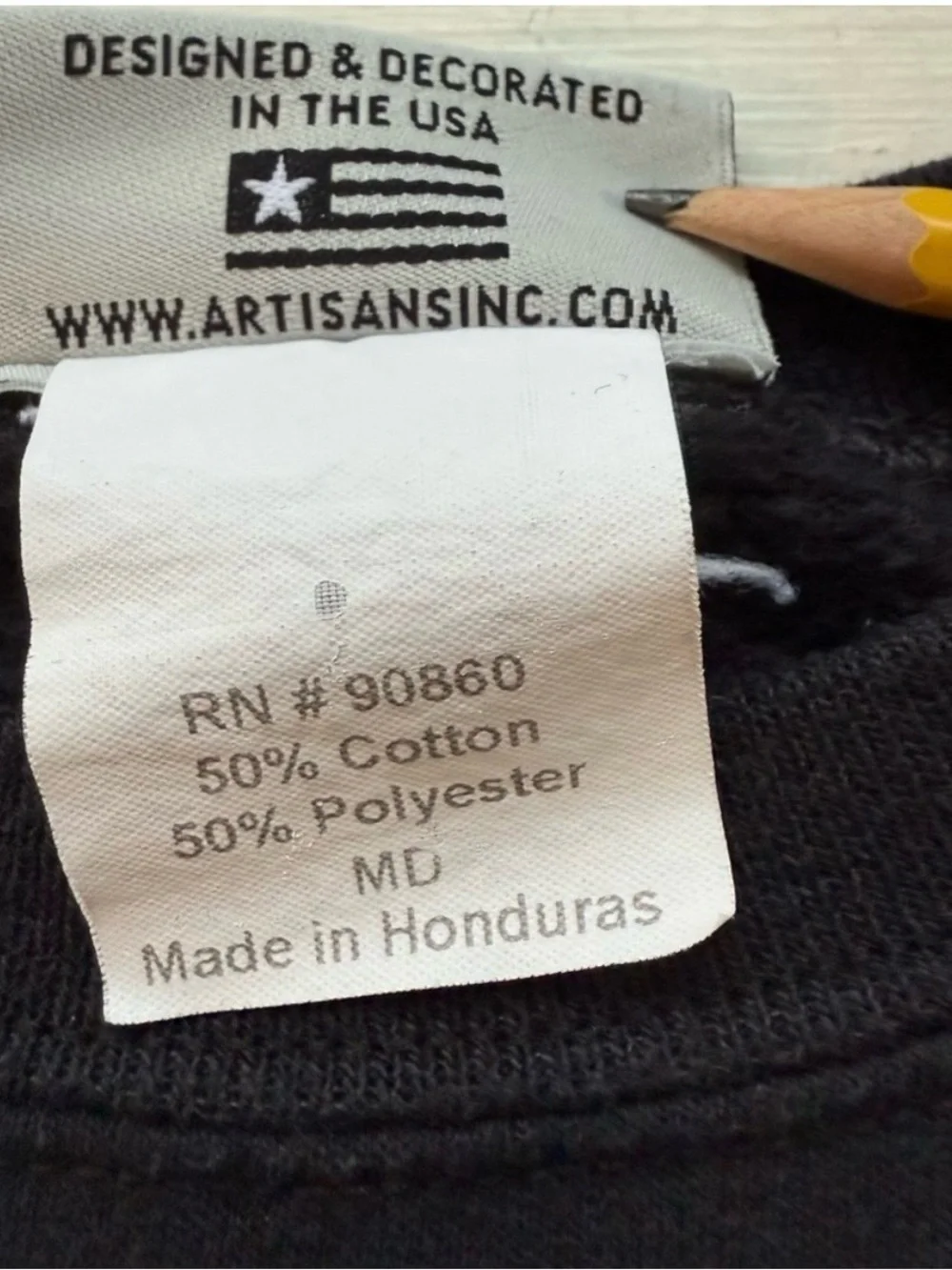 Vintage Equine Horse Artisan Crewneck Pullover sweatshirt long sleeve top Sz M - Picture 5 of 8